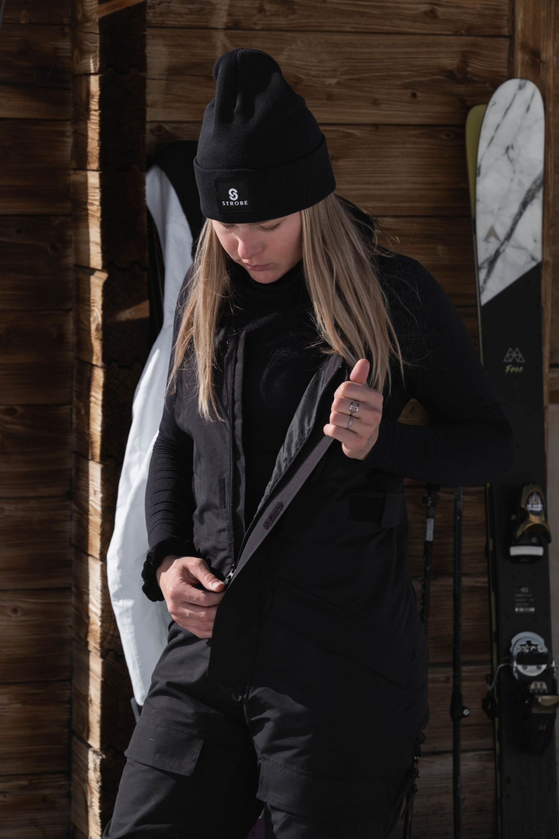 Polarity Pantalones de esquí Black - Mujer