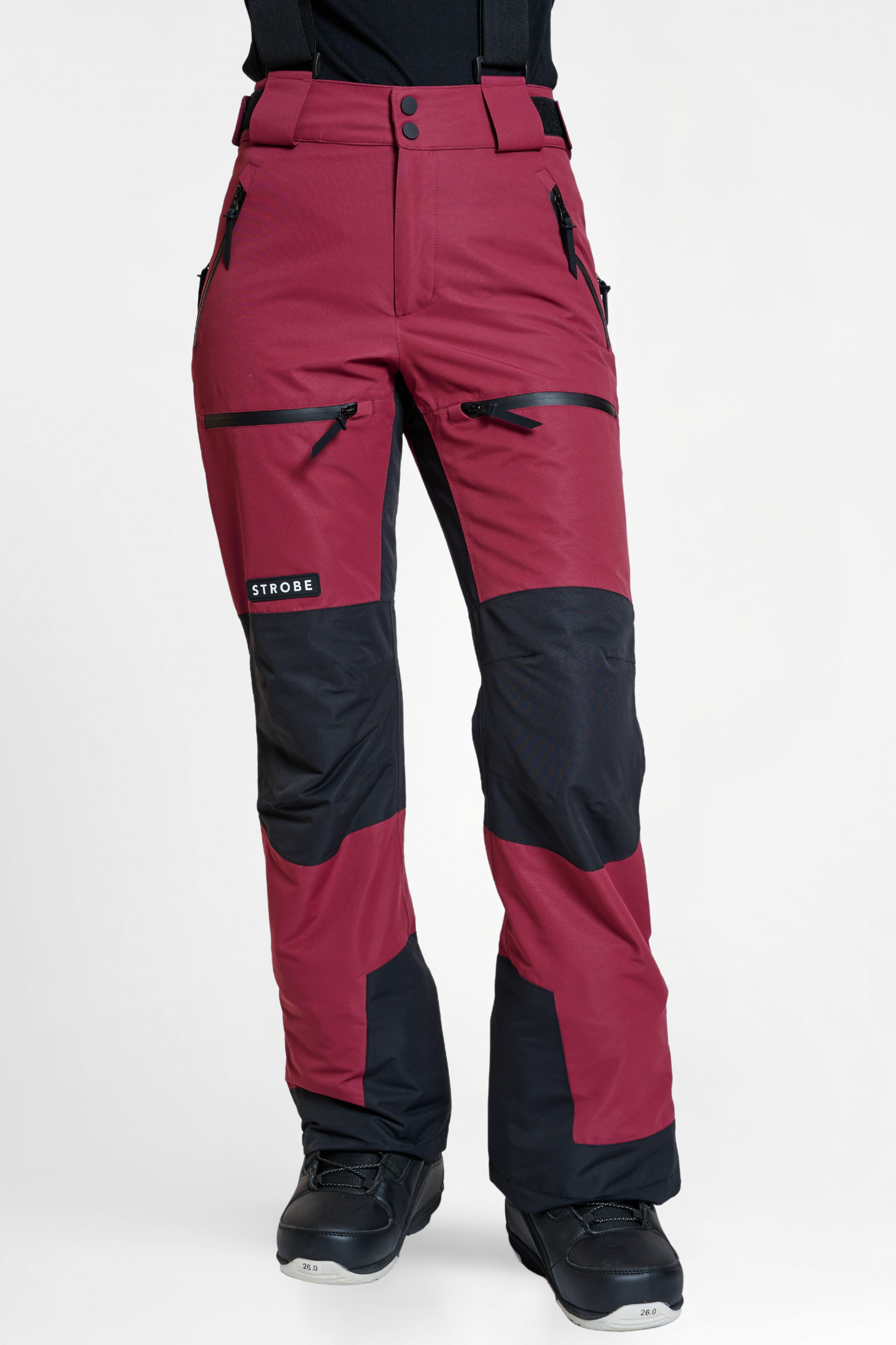 Lynx Skibroek Burgundy - Dames