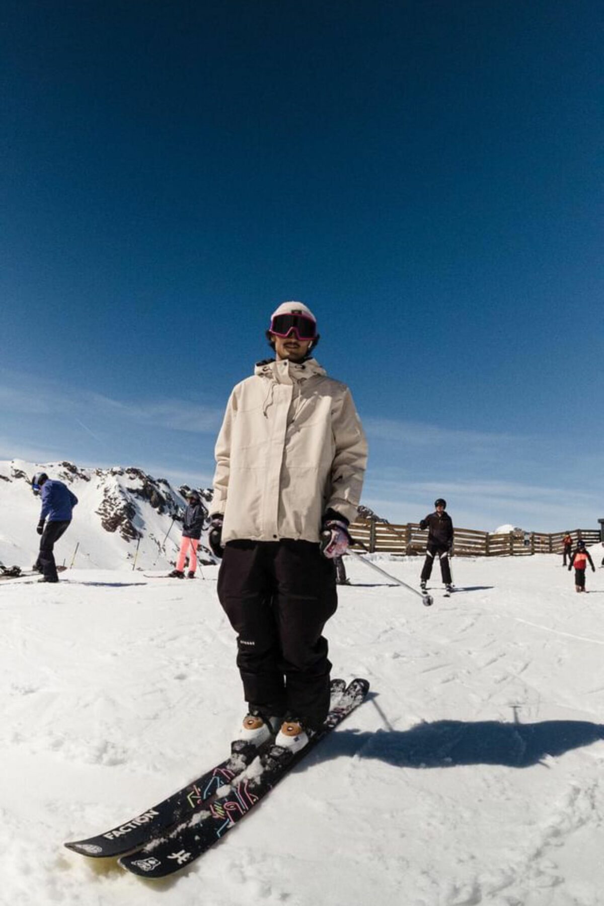 Aura Ski Jacket Lt Beige - Men's