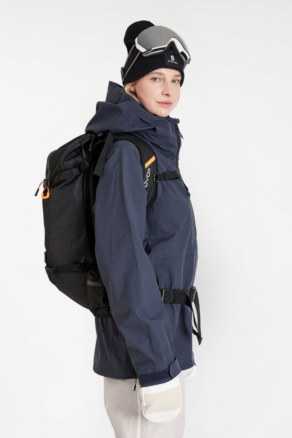 Gentian 3L Shell Jas - Deep Blue - Dames