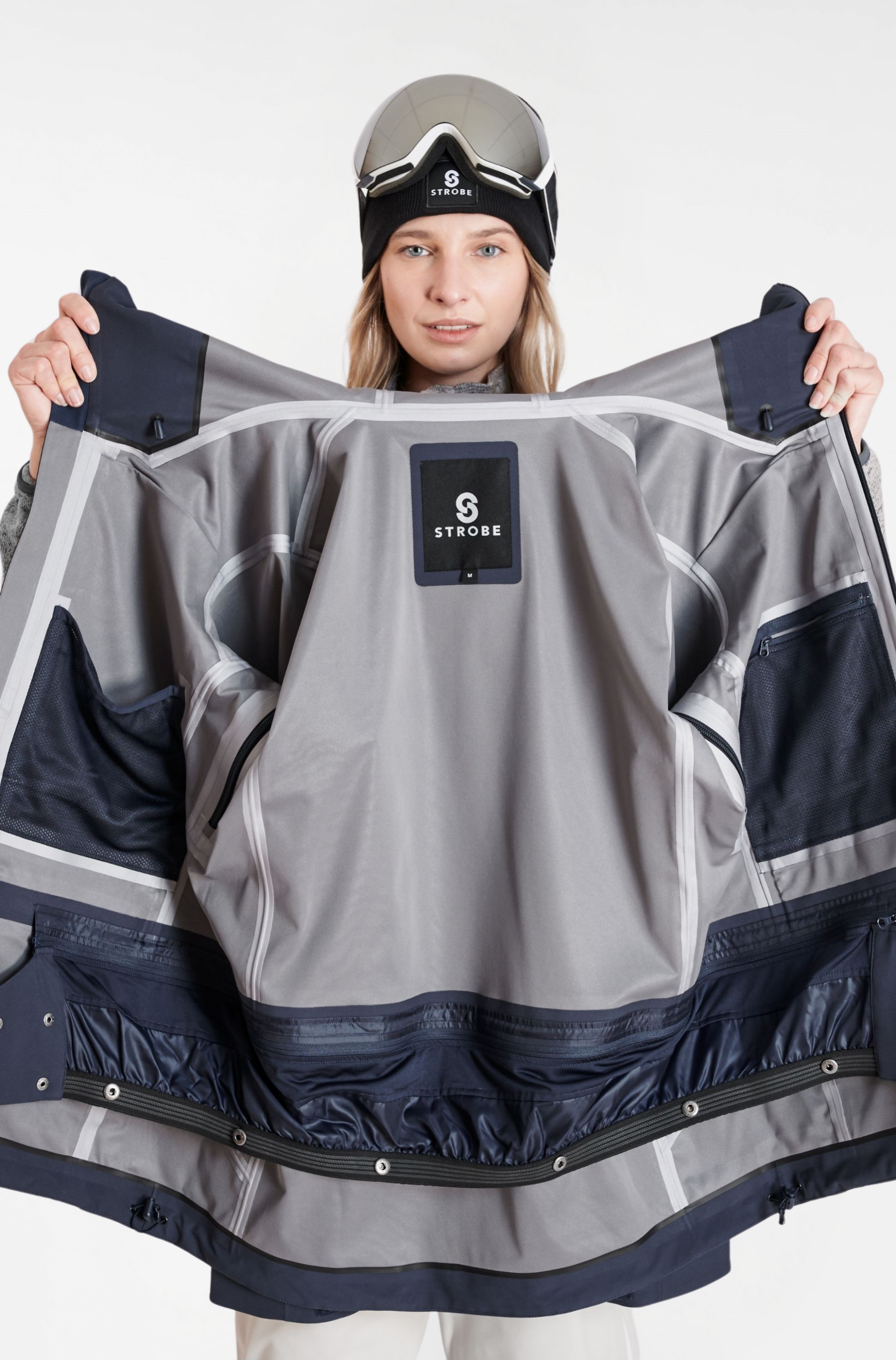Gentian 3L Shell Jas - Deep Blue - Dames
