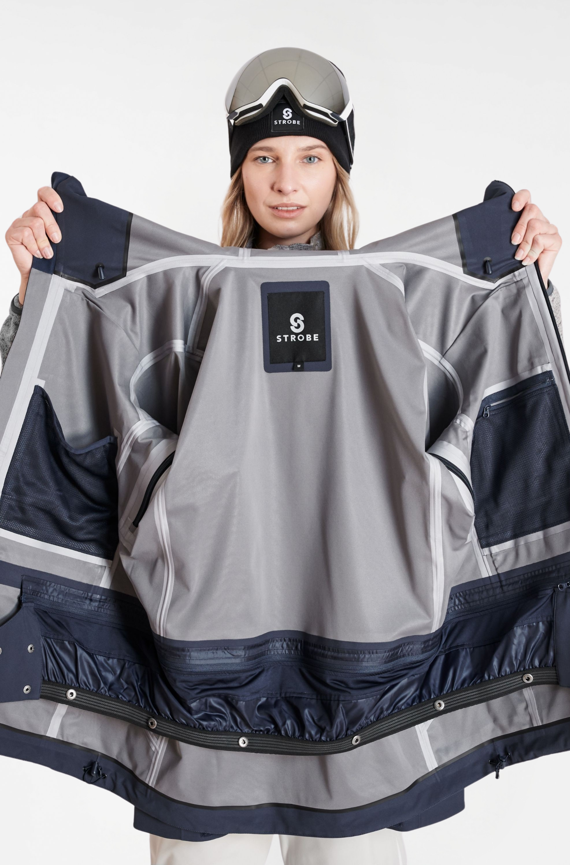 Gentian 3L Shell Jacket - Deep Blue - Women's