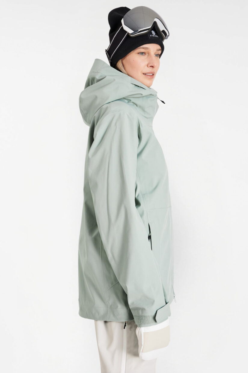 Gentian 3L Shell Jacket - Sage Green - Women's