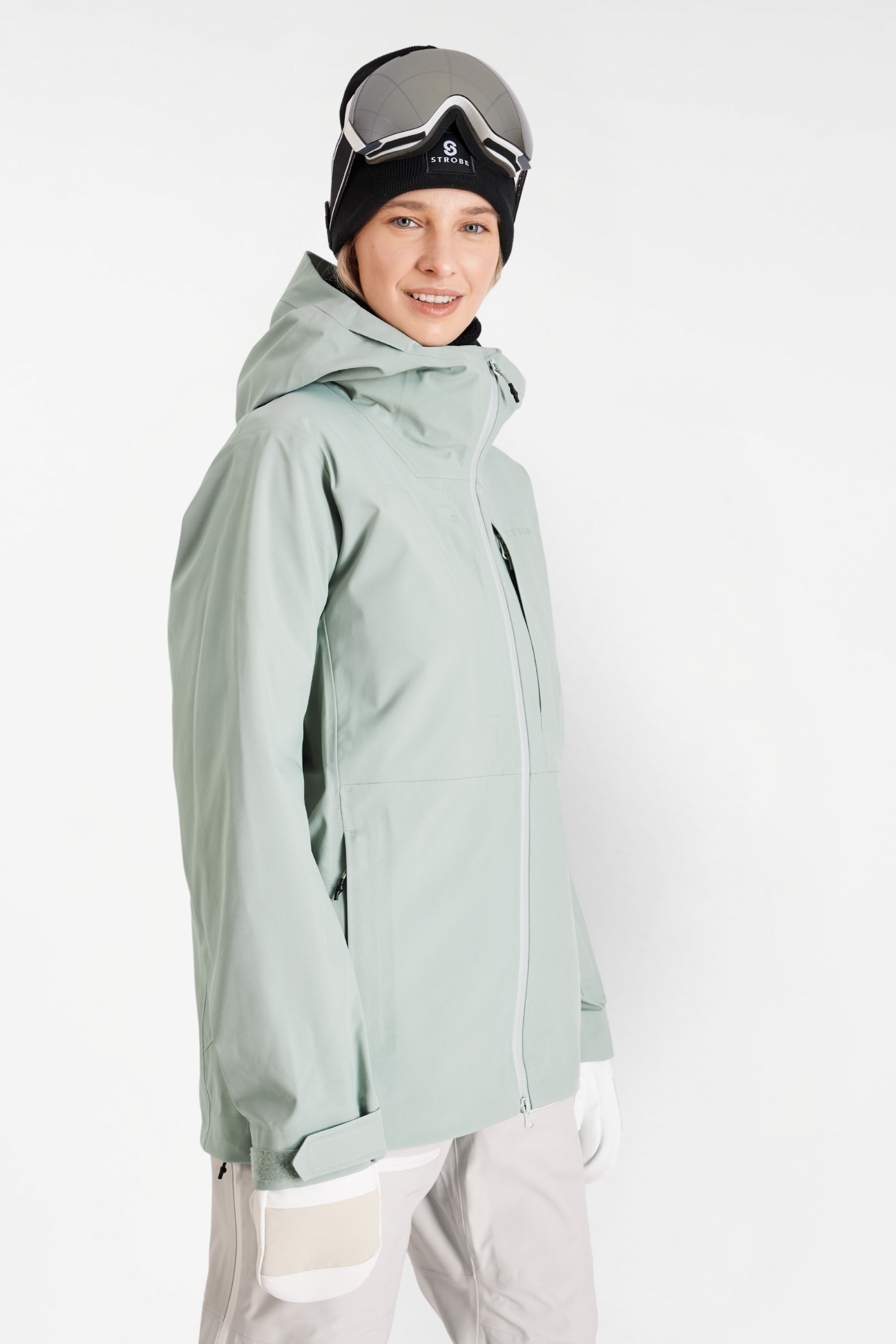 Gentian 3L Shell Jacket - Sage Green - Women's