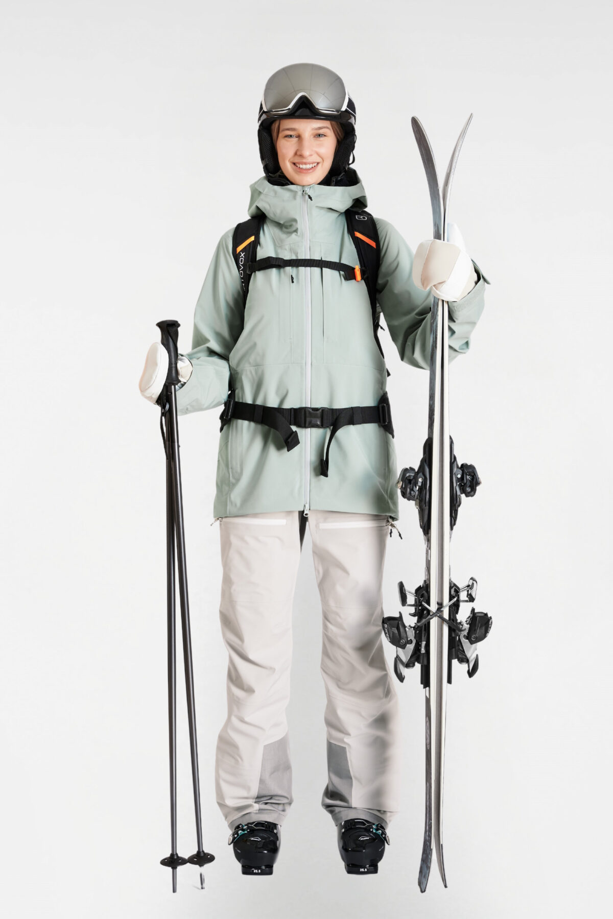 Gentian 3L Shell Jacket - Sage Green - Women's