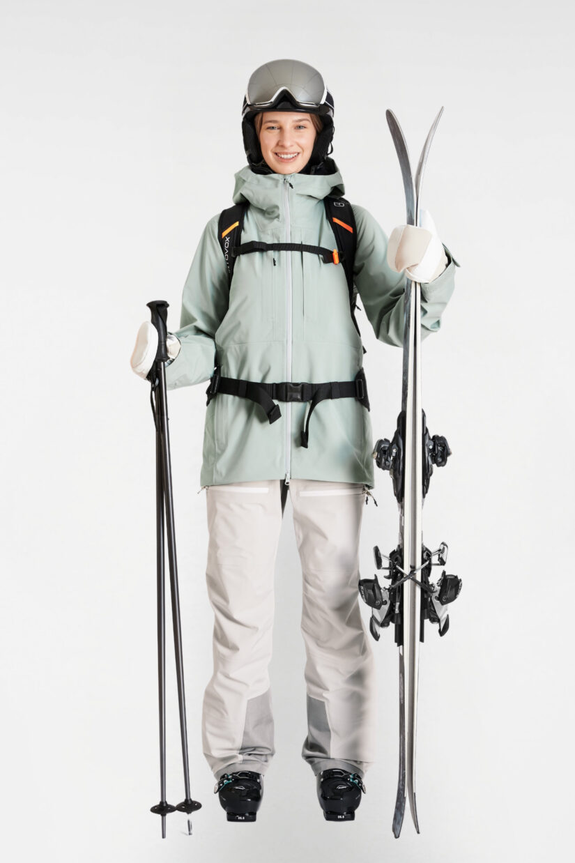 Gentian 3L Shell Jacket - Sage Green - Women's