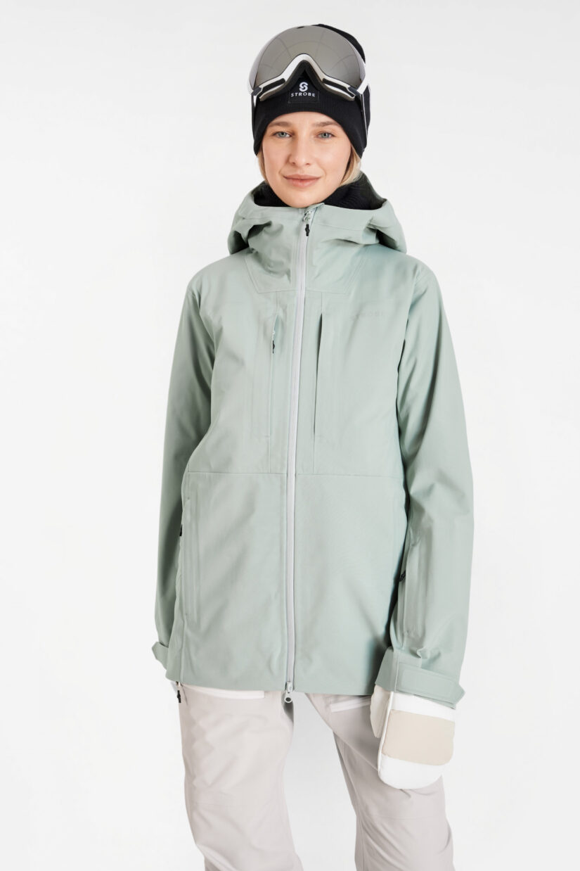 Gentian 3L Shell Jacket - Sage Green - Women's