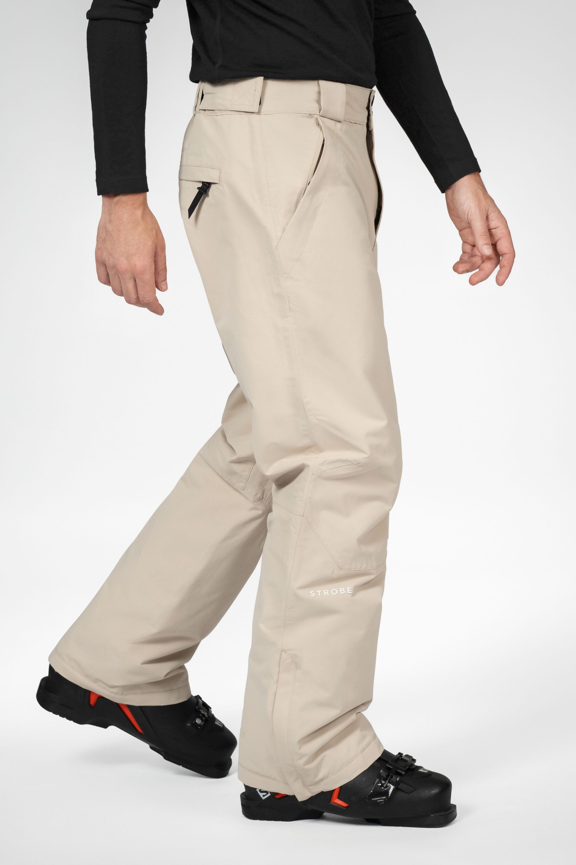 Terra Ski Pants Lt Beige - Men's - Strobe
