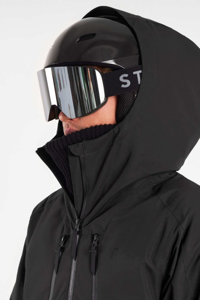 Lynx Ski Jacket Black - Men's