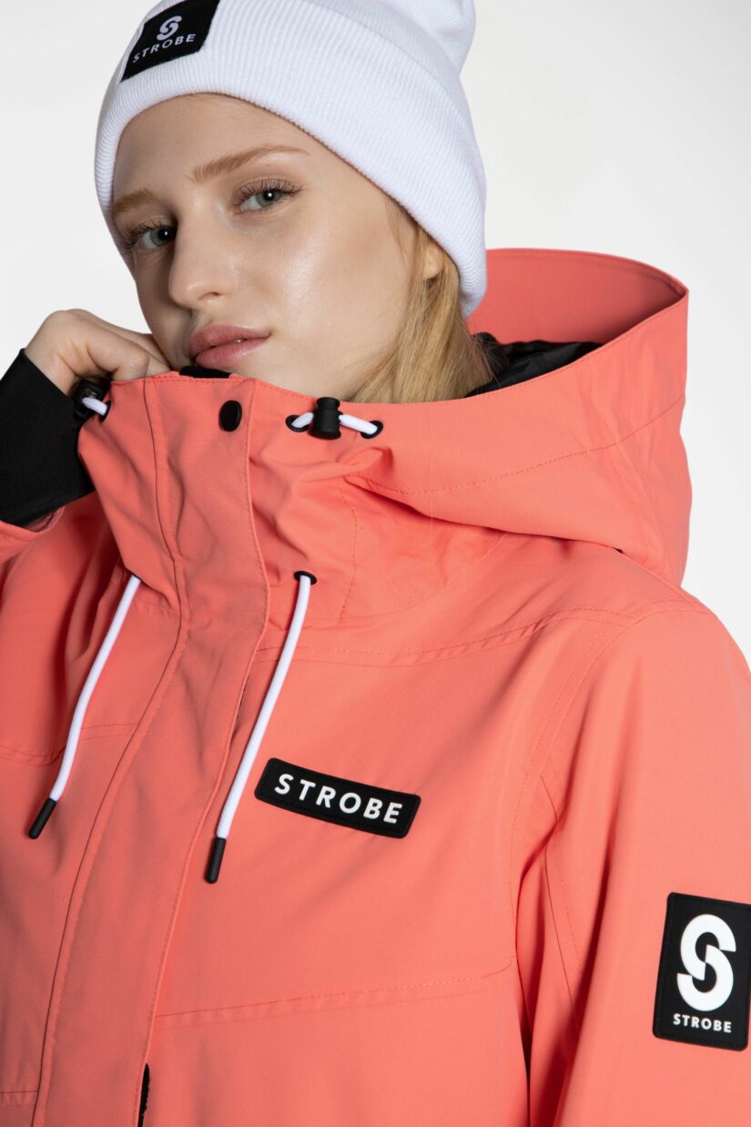 Aura Ski Jacket Coral - Women's