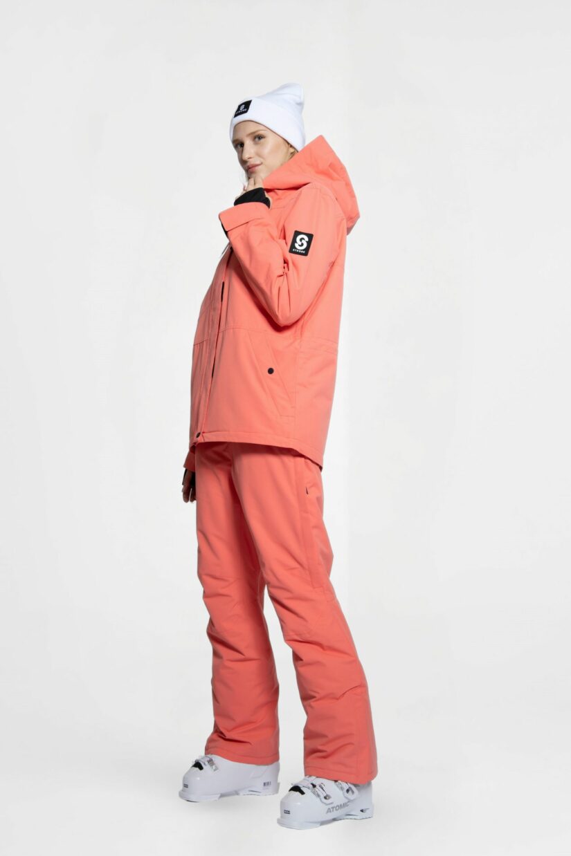 Aura Ski Jacket Coral - Women's