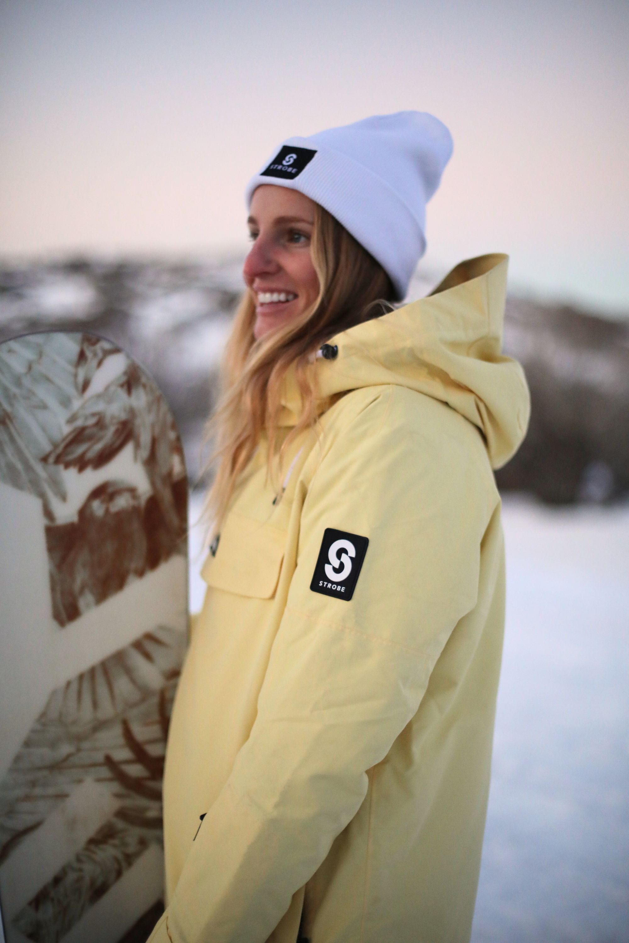 Halo Ski Jas Lt Yellow - Dames