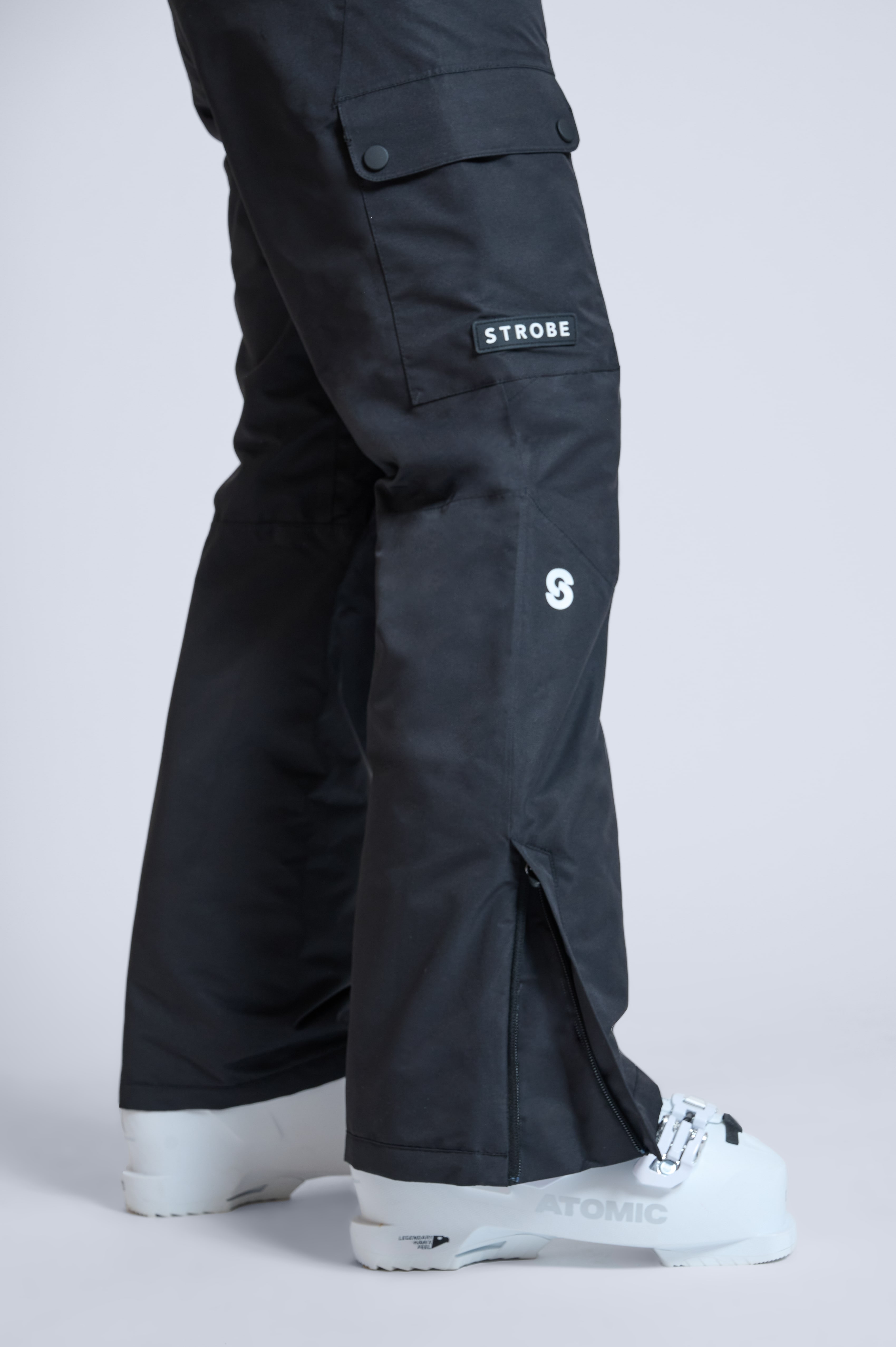 Quest Cargo Ski Pants Black - Women's