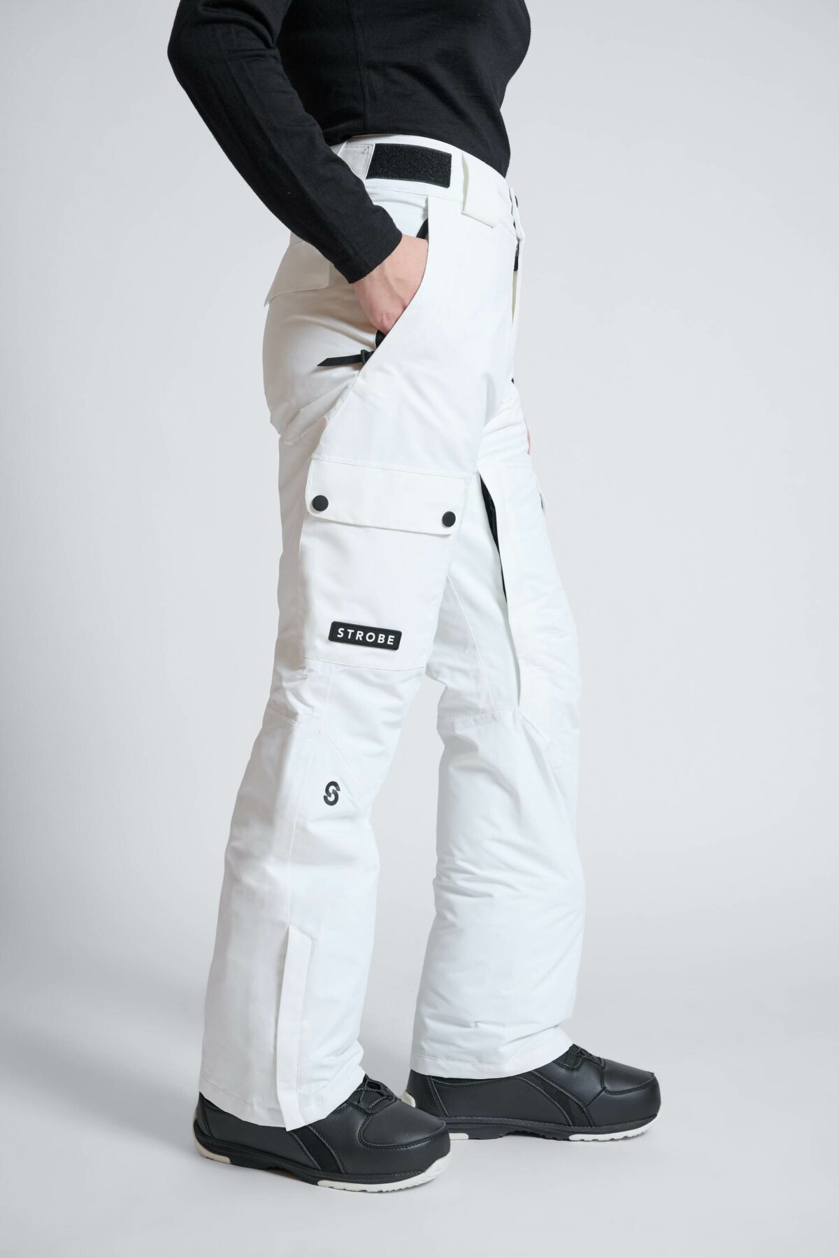 Renewed - Quest Cargo Ski Pants White - XS - Women's
