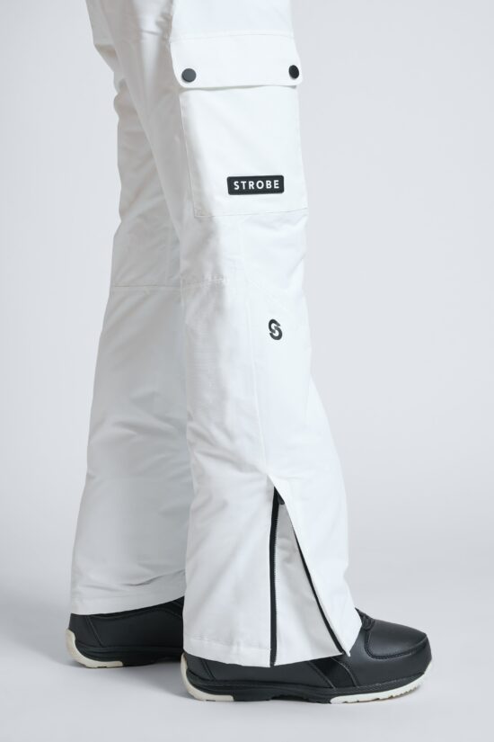 Quest Cargo Ski Pants White - Women's