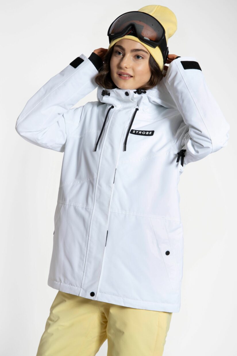 Aura Ski Jacket White - Women's