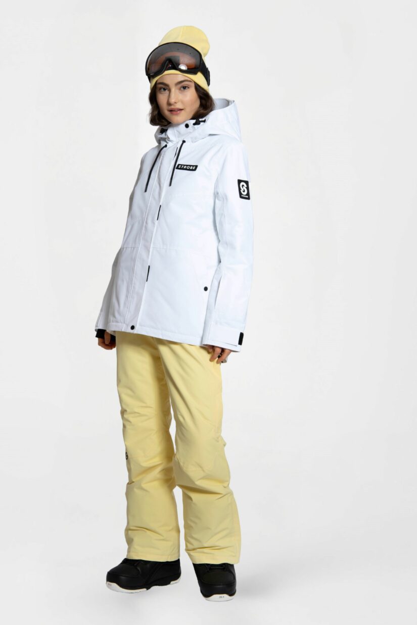 Aura Ski Jacket White - Women's