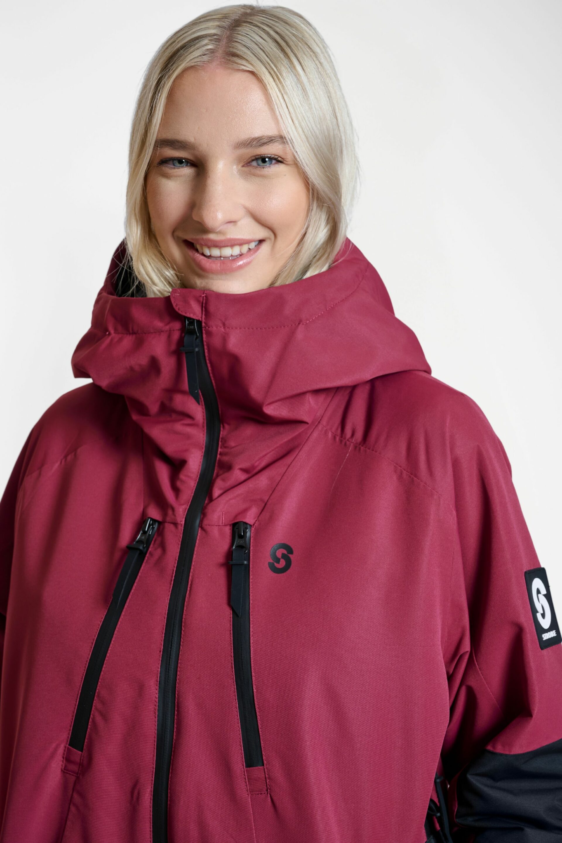 Lynx Ski Jacket Burgundy - Women's