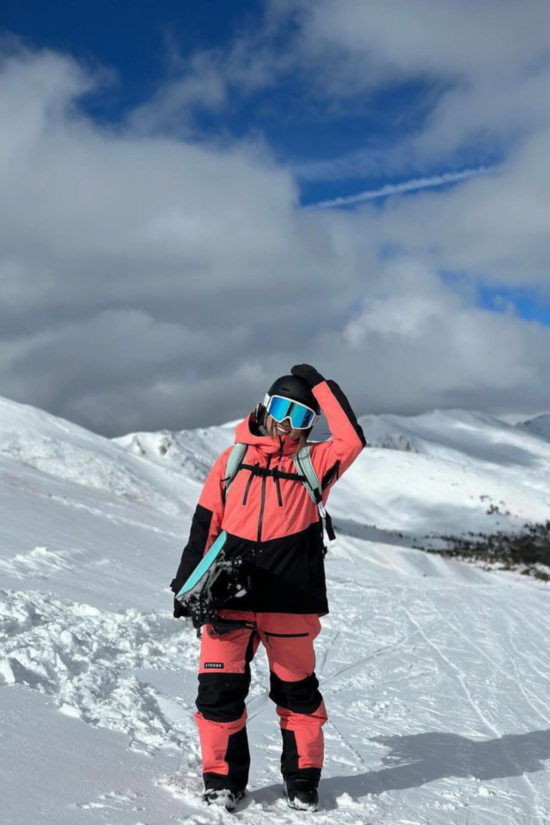 Renewed - Lynx Ski Jacket Coral - Small - Women's