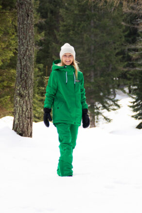 Aura Ski Jacket Kelly Green - Women's - 2022