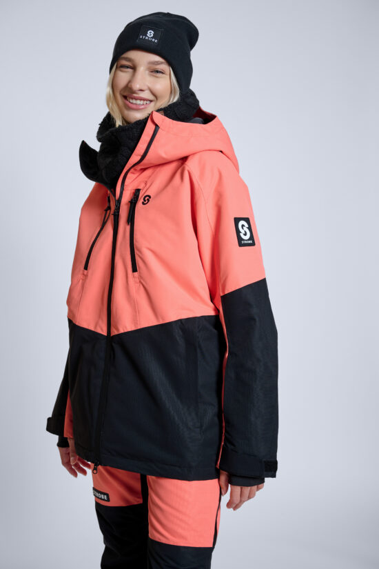 Renewed - Lynx Ski Jacket Coral - Small - Women's