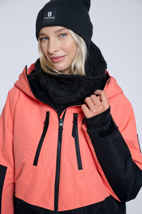 Renewed - Lynx Ski Jacket Coral - Small - Women's