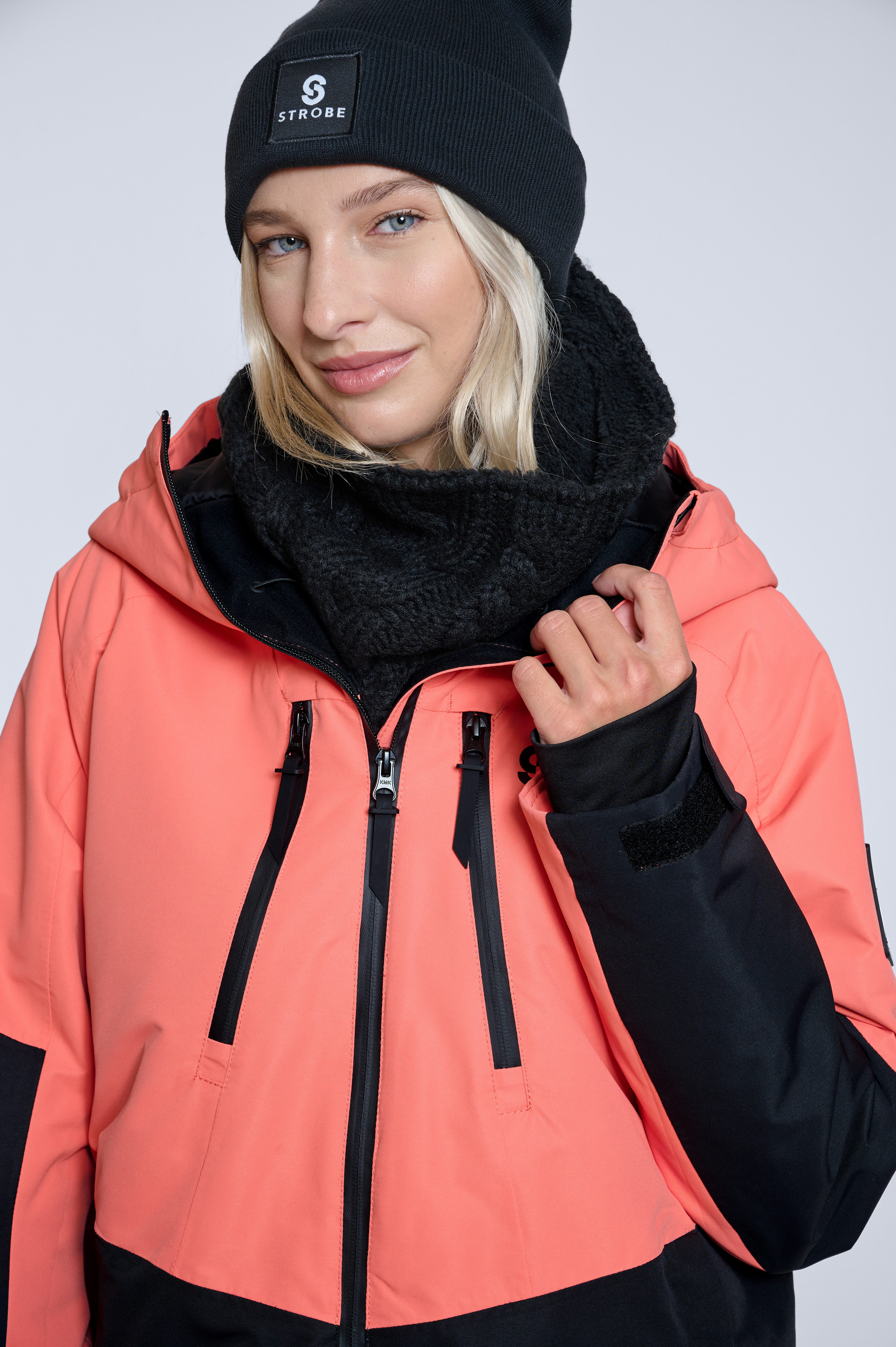 Renewed - Lynx Ski Jacket Coral - Small - Women's