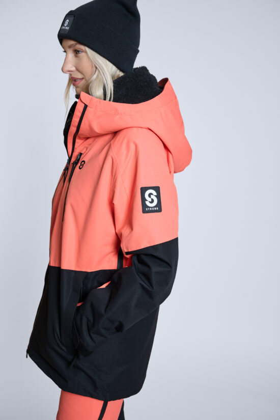 Renewed - Lynx Ski Jacket Coral - Small - Women's