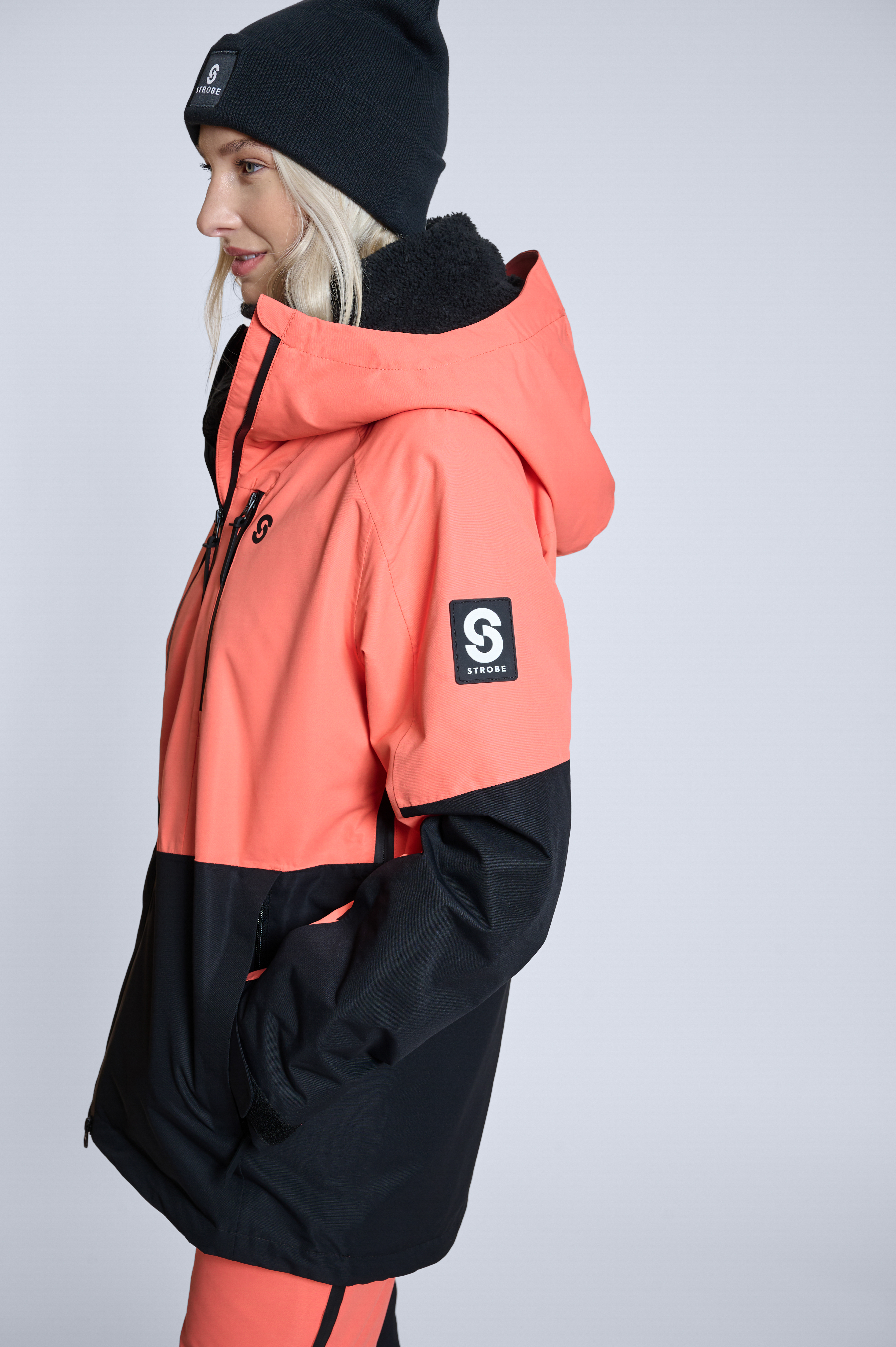 Renewed - Lynx Ski Jacket Coral - Small - Women's