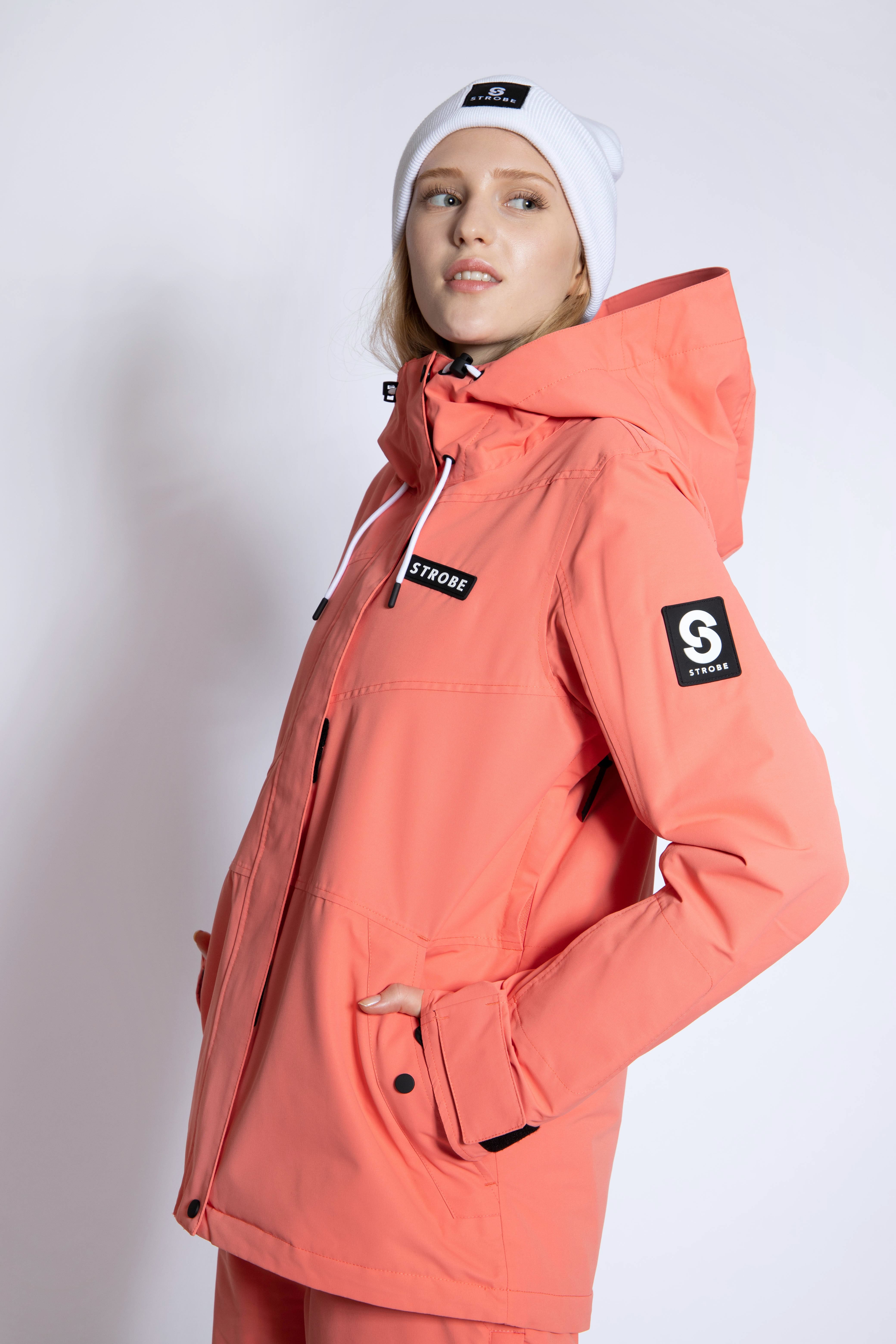 Renewed - Aura Ski Jacket Coral - Extra Large - Women's