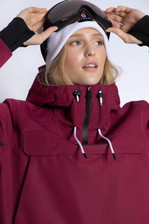 Felicity Ski Jas Burgundy - Dames