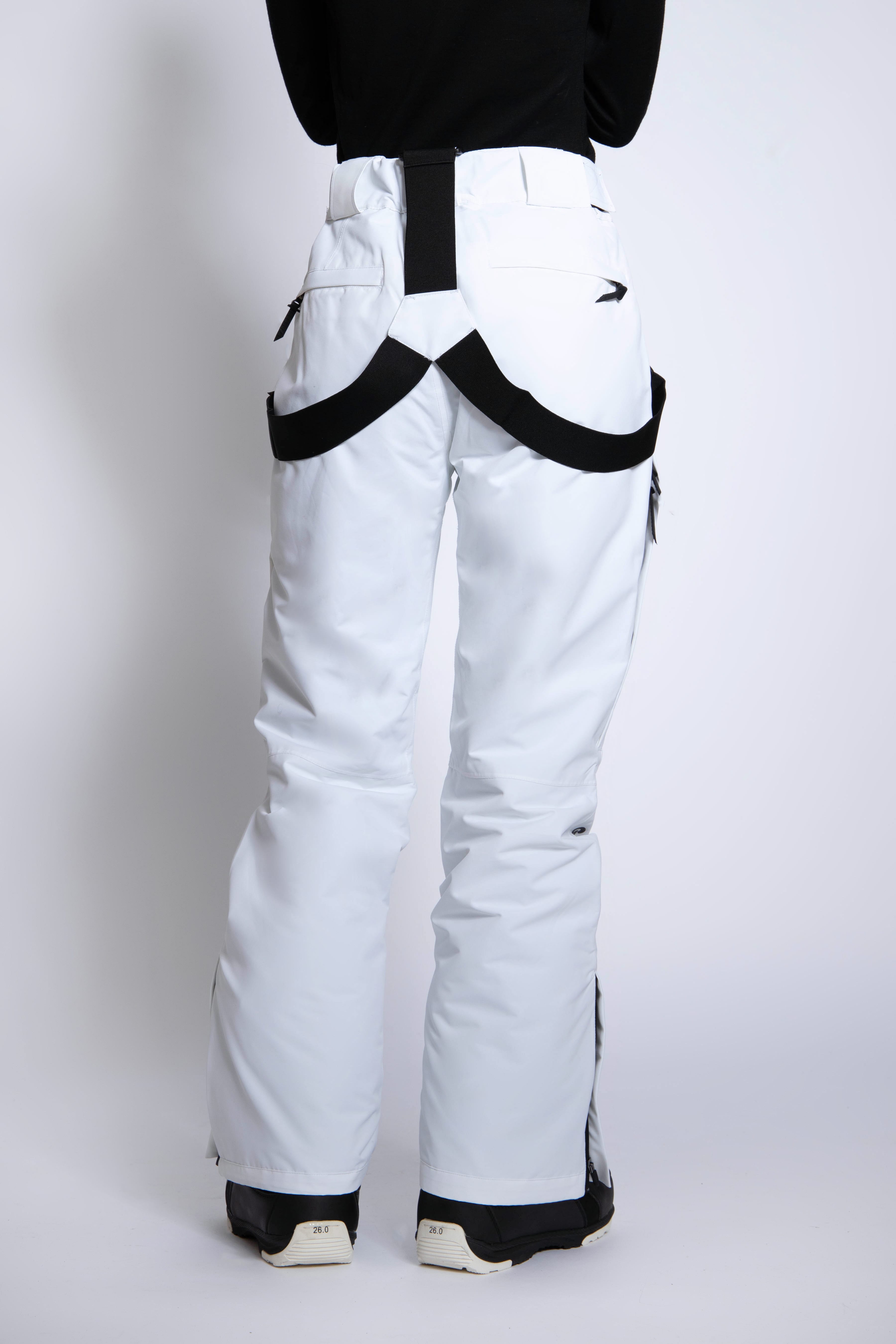 Strobe Terra Skibroek White - Dames