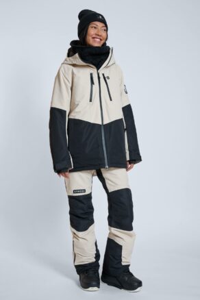 Renewed - Lynx Ski Jacket Lt Beige - Small - Women's