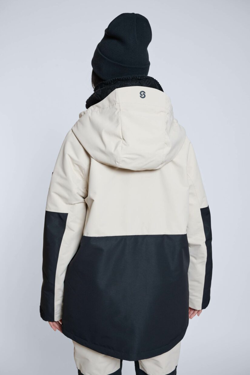 Renewed - Lynx Ski Jacket Lt Beige - Small - Women's