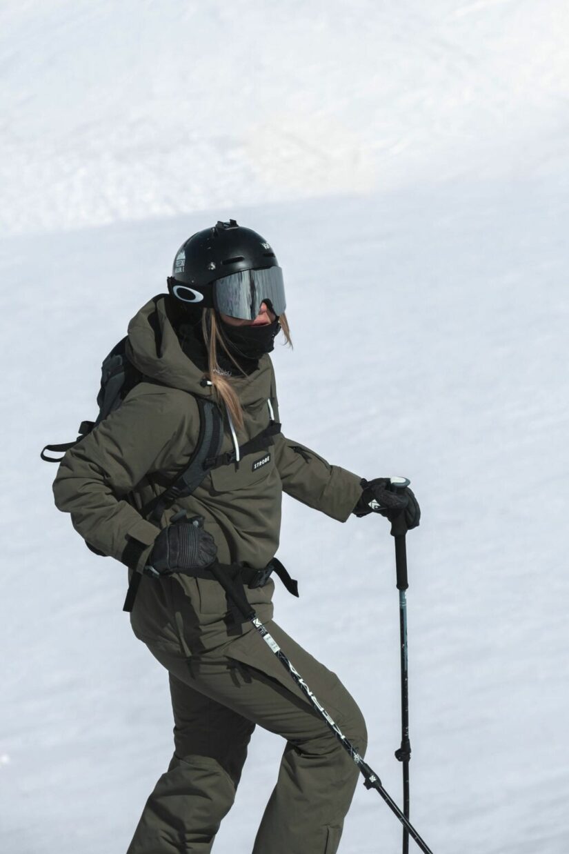 Halo Ski Jacket Olive Green - Women's