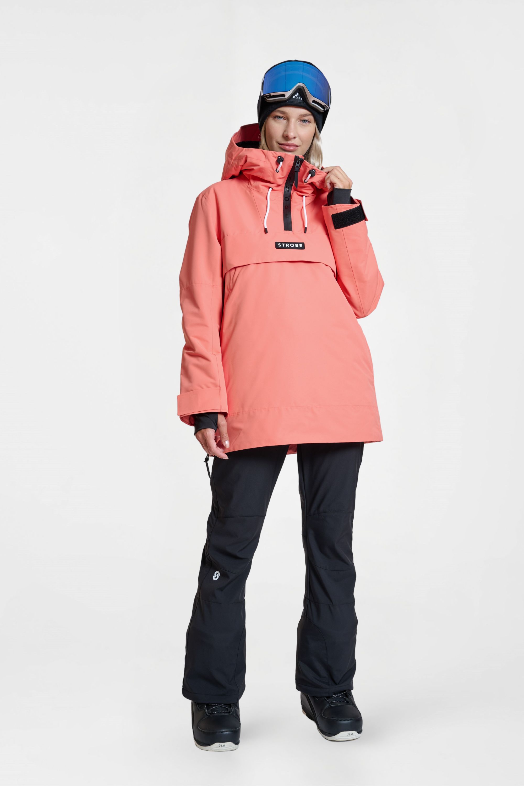 Luna Snowboard Jacket Coral - Women's