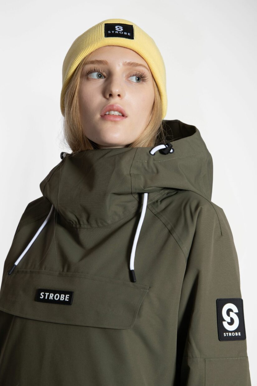 Halo Ski Jacket Olive Green - Women's
