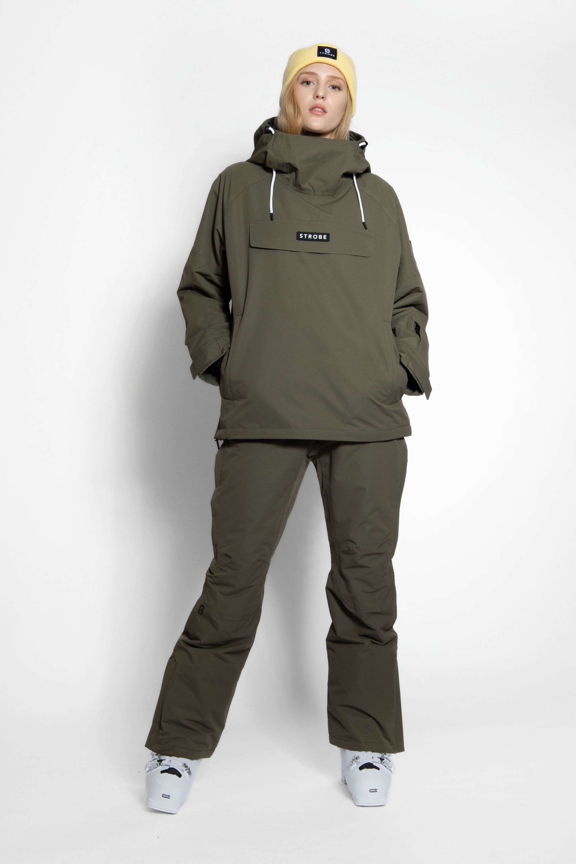 Halo Chaqueta de esquí Olive Green - Mujer