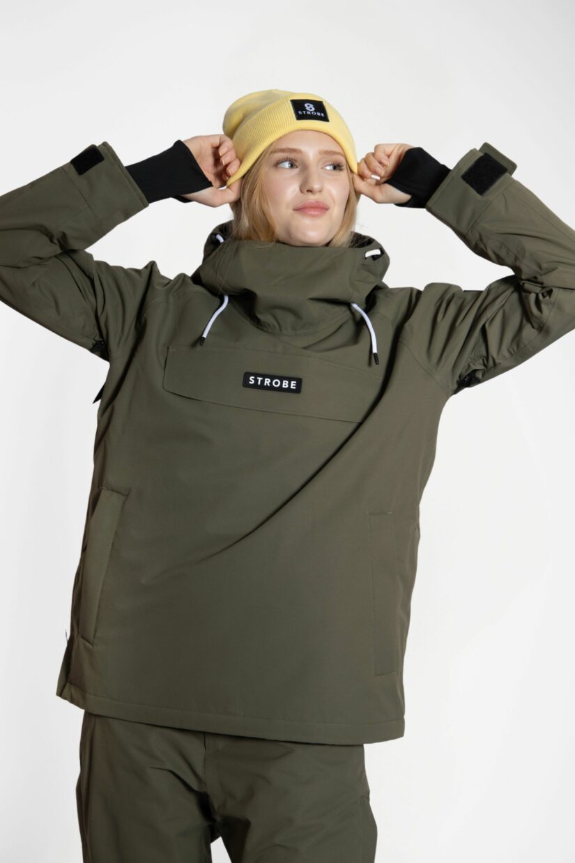 Halo Ski Jacket Olive Green - Women's