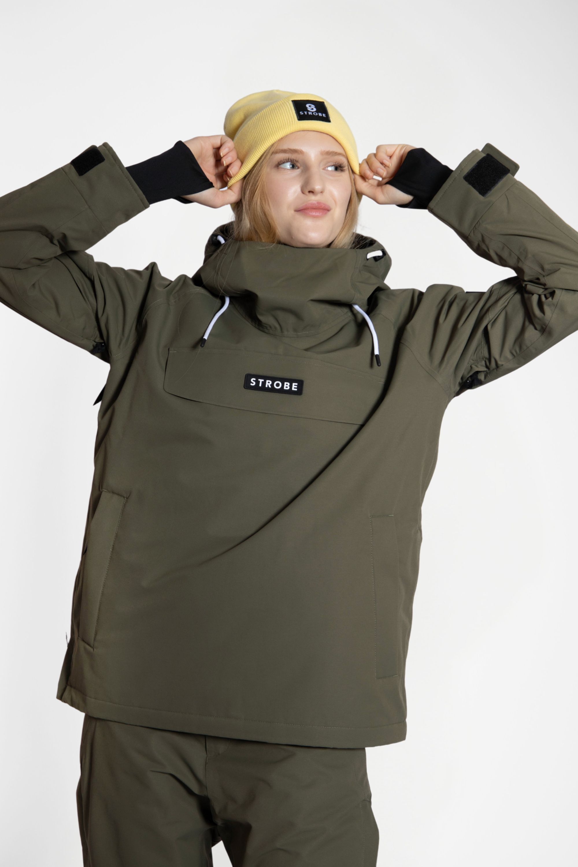 Halo Chaqueta de esquí Olive Green - Mujer