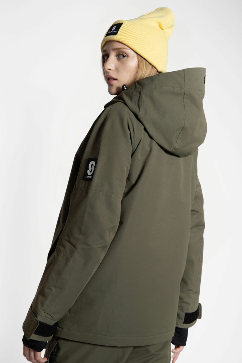 Halo Ski Jacket Olive Green - Women's