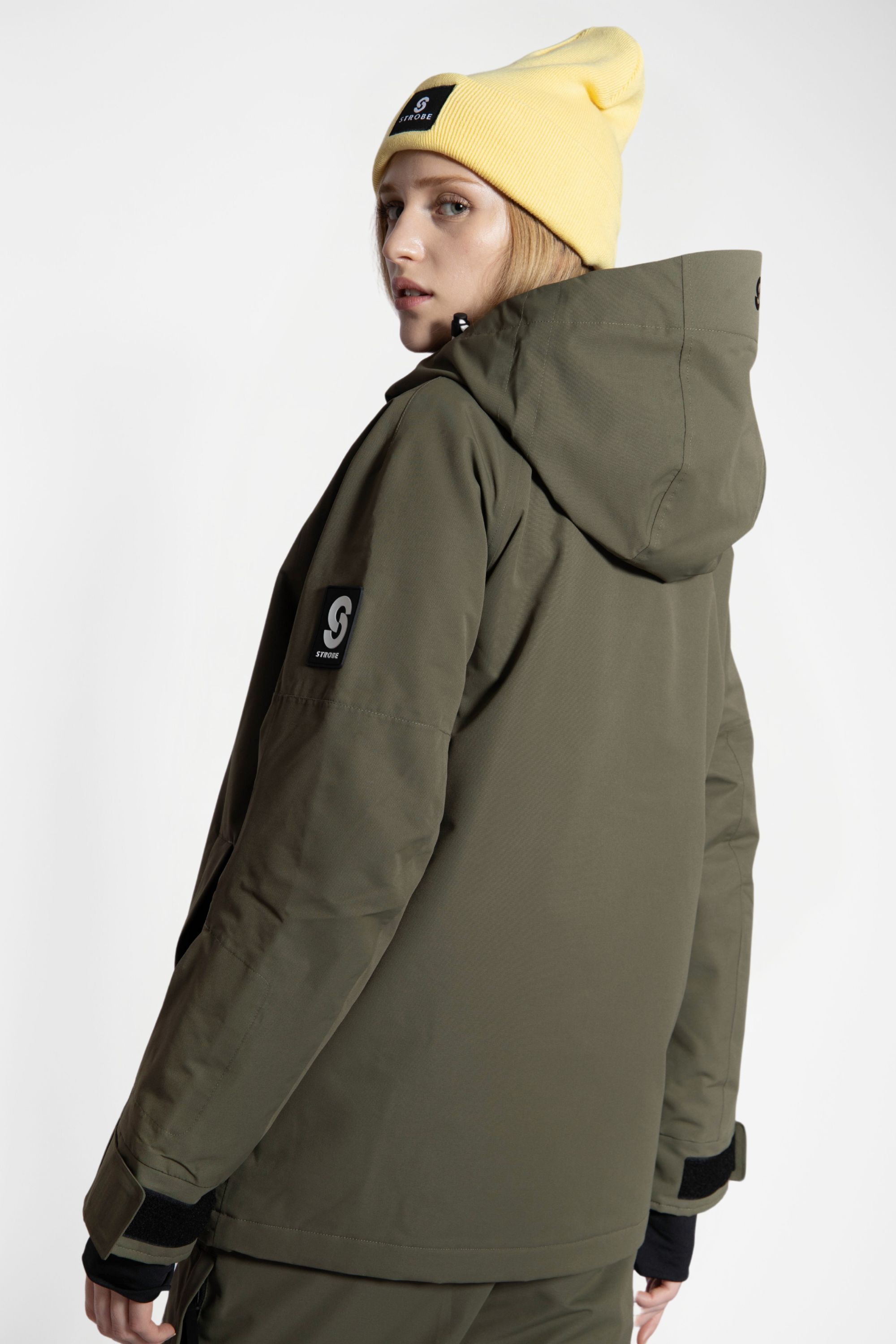 Halo Chaqueta de esquí Olive Green - Mujer