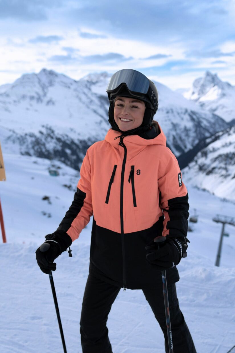 Lynx Ski Jacket Coral - Women's