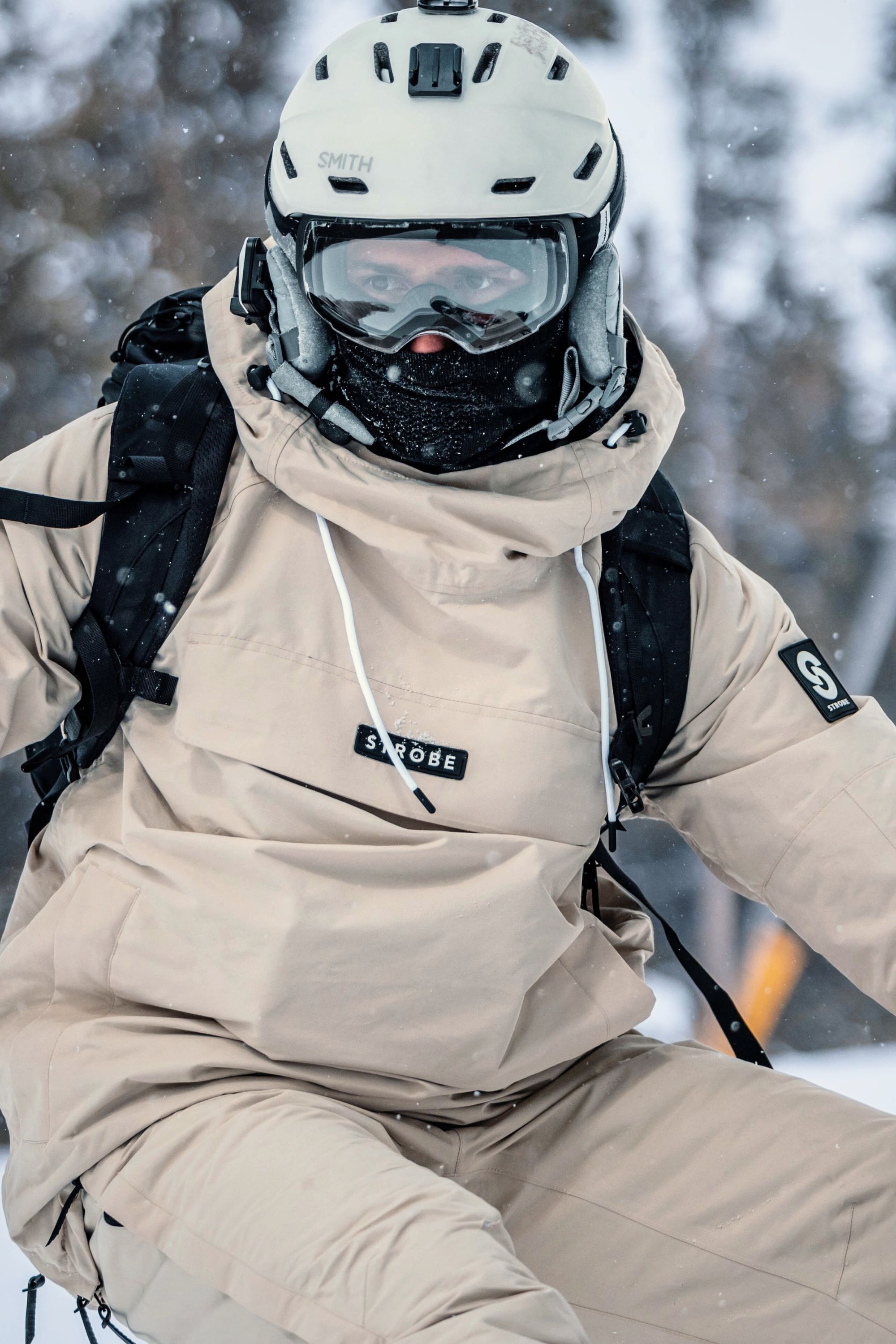 Halo Ski Jas Lt Beige - Heren