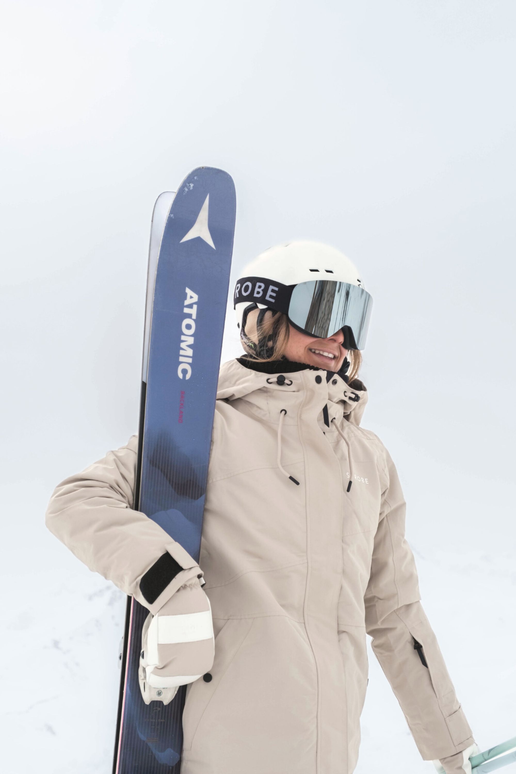 Aura Ski Jacket Lt Beige - Women's