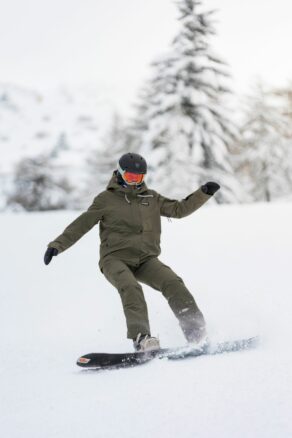 Aura Ski Jas Olive Green - Dames