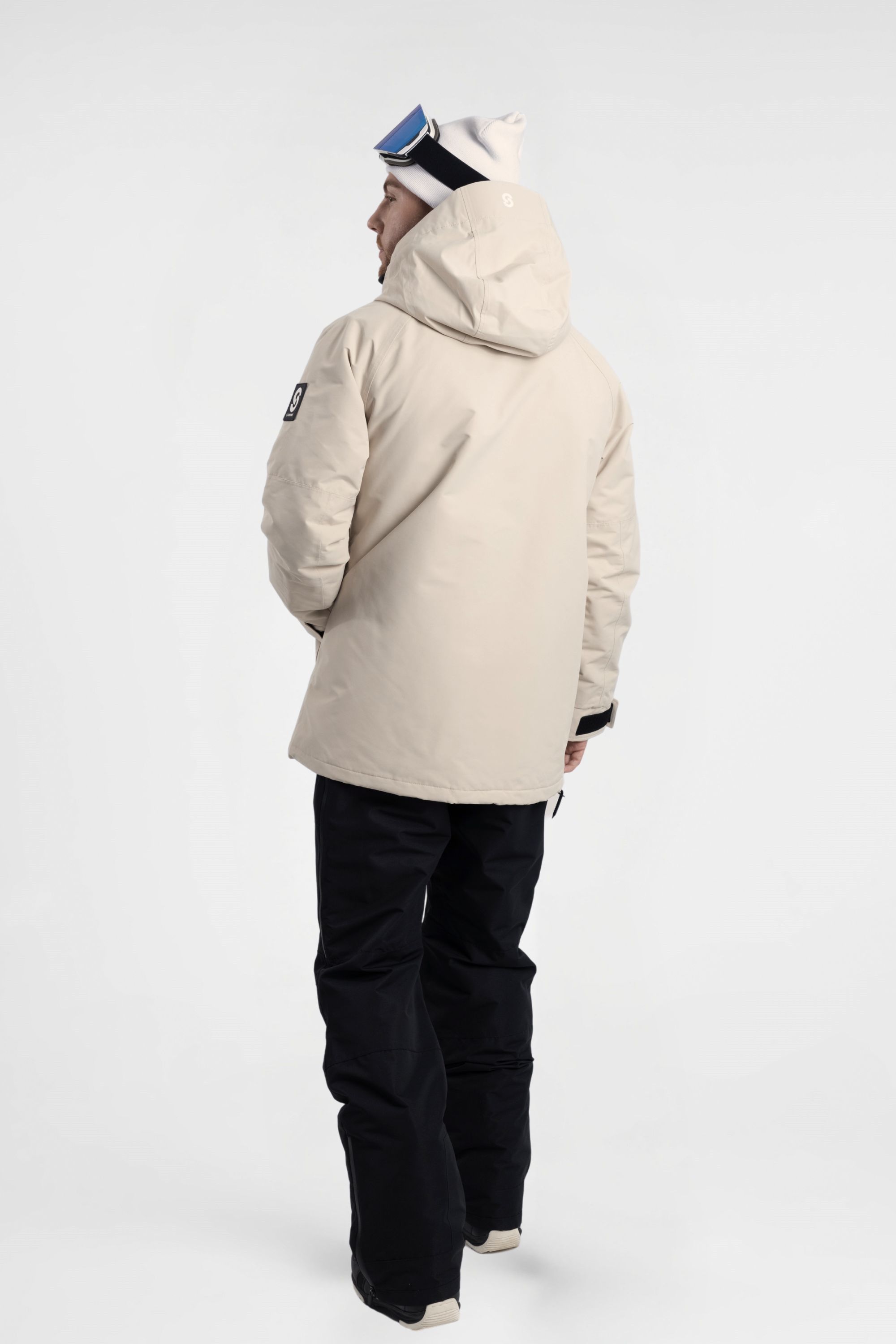 Halo Ski Jas Lt Beige - Heren