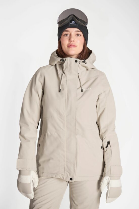 Aura Ski Jacket Lt Beige - Women's