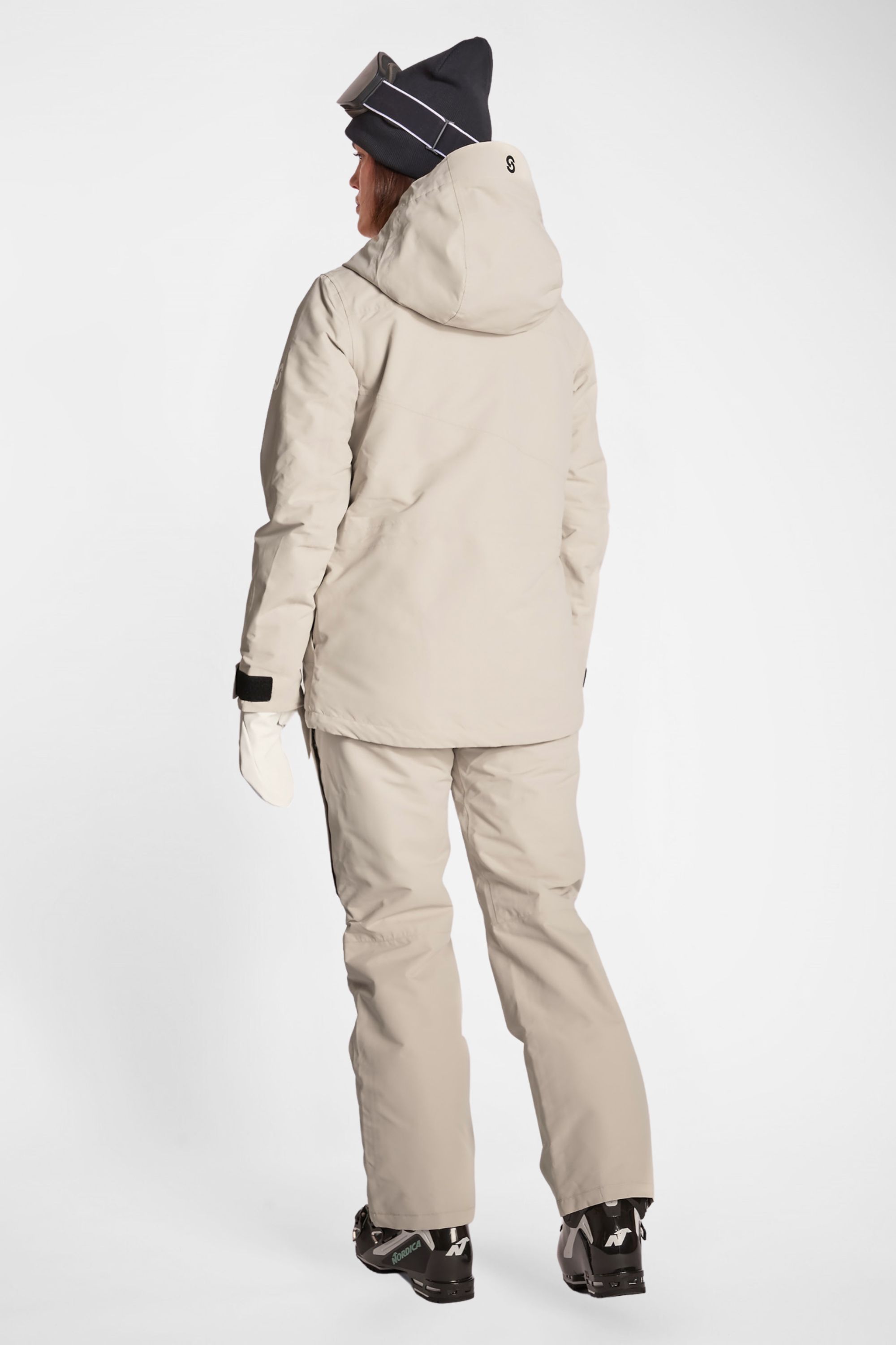 Aura Ski Jacket Lt Beige - Women's