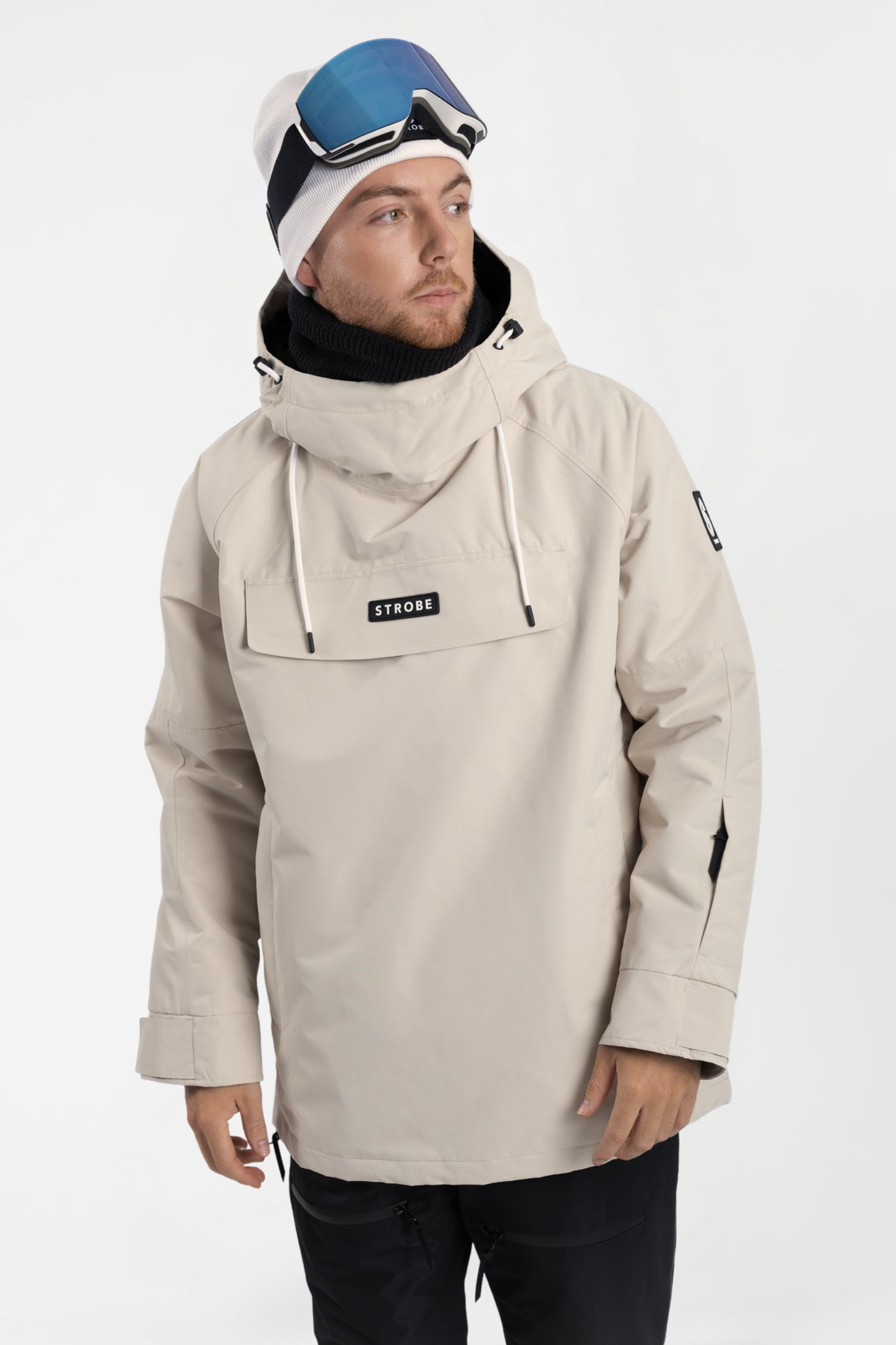 Halo Ski Jas Lt Beige - Heren